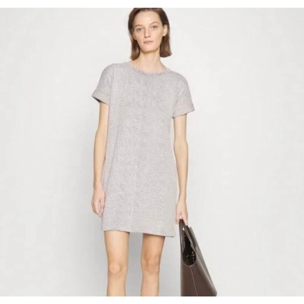 Club Monaco Textured Crackle Dress Cuffed Size Medium